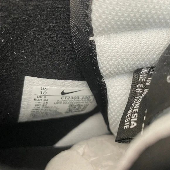 Nike Men's Air Force 1 High '07 White/Black Size:10 - Picture 6 of 6